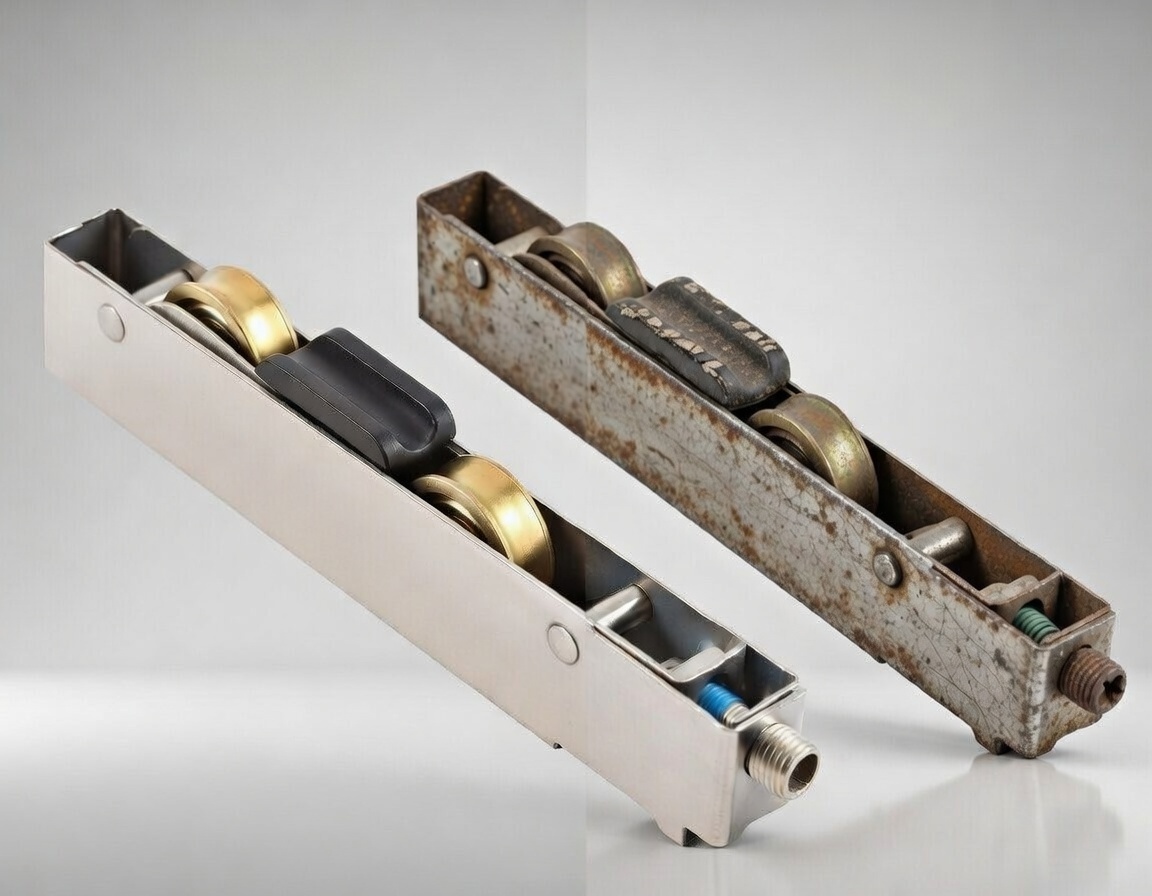  Protejează-ți rolele ușilor glisante de deteriorarea intemperiilor și a murdăriei